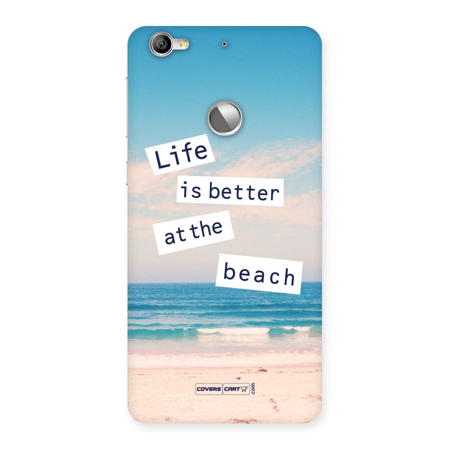 Life is better at the Beach Back Case for LeTV Le 1S