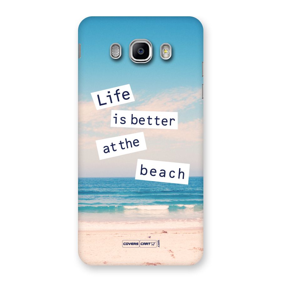 Life is better at the Beach Back Case for Samsung Galaxy J5 2016