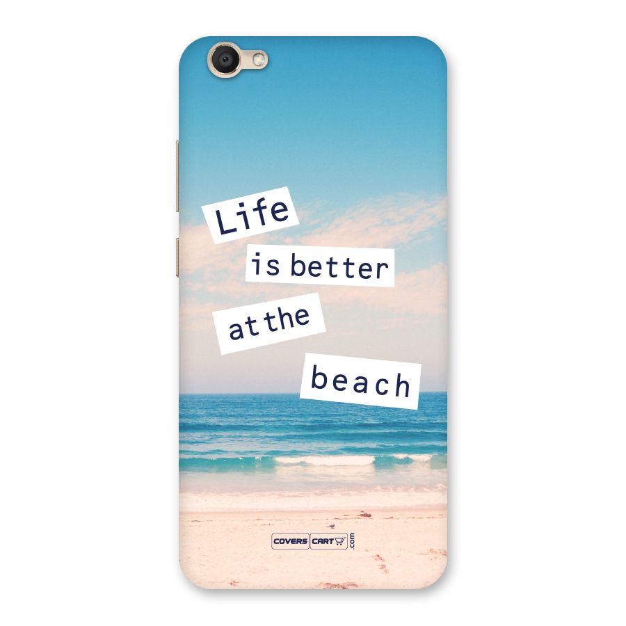 Life is better at the Beach Back Case for Vivo V5