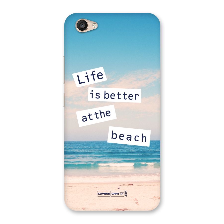 Life is better at the Beach Back Case for Vivo V5 Plus