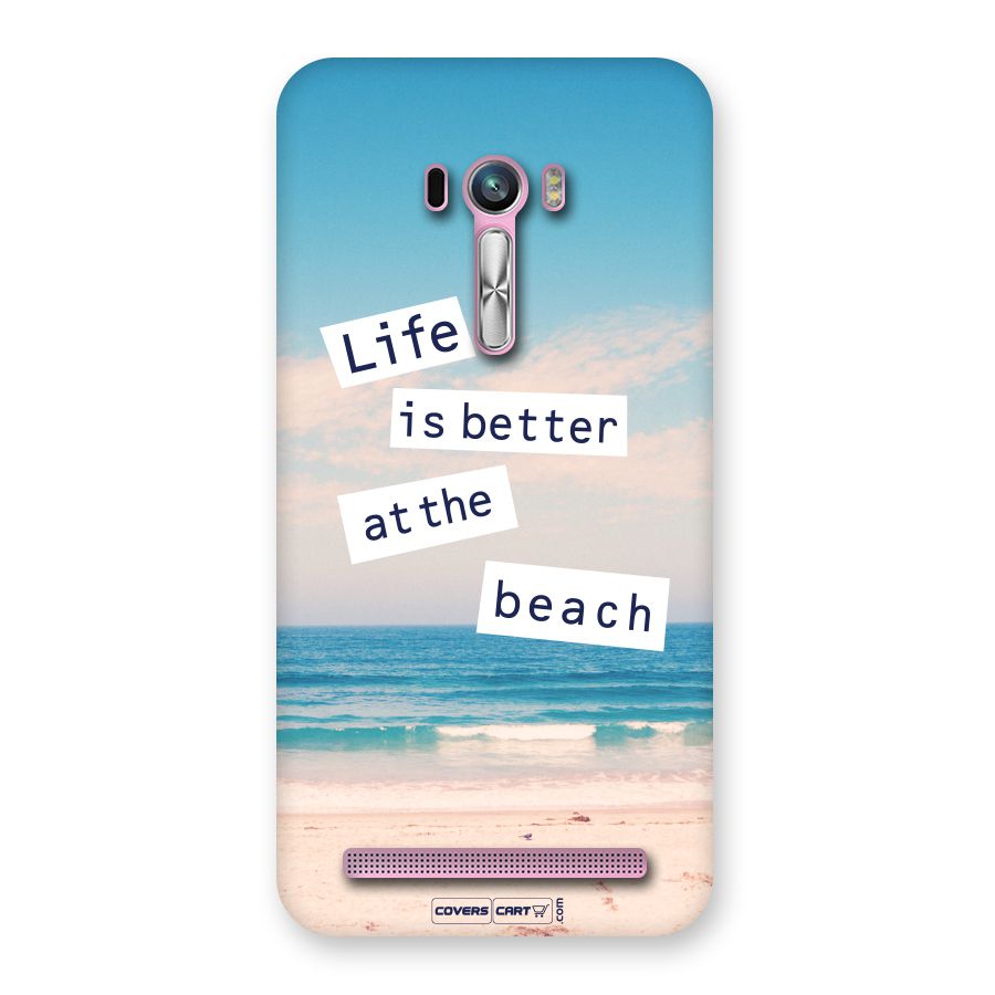 Life is better at the Beach Back Case for Zenfone Selfie