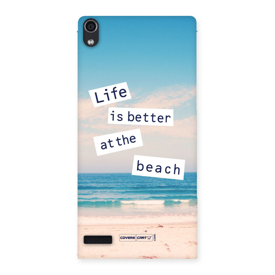 Life is better at the Beach Back Case for Ascend P6