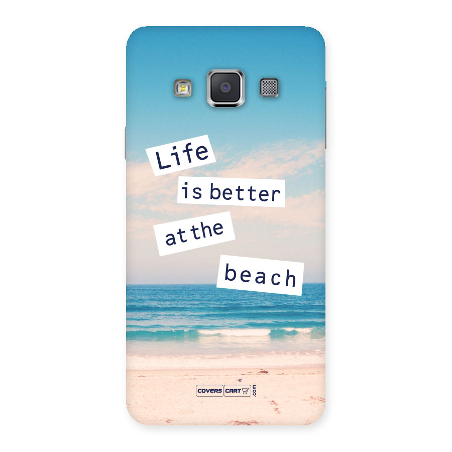Life is better at the Beach Back Case for Galaxy A3