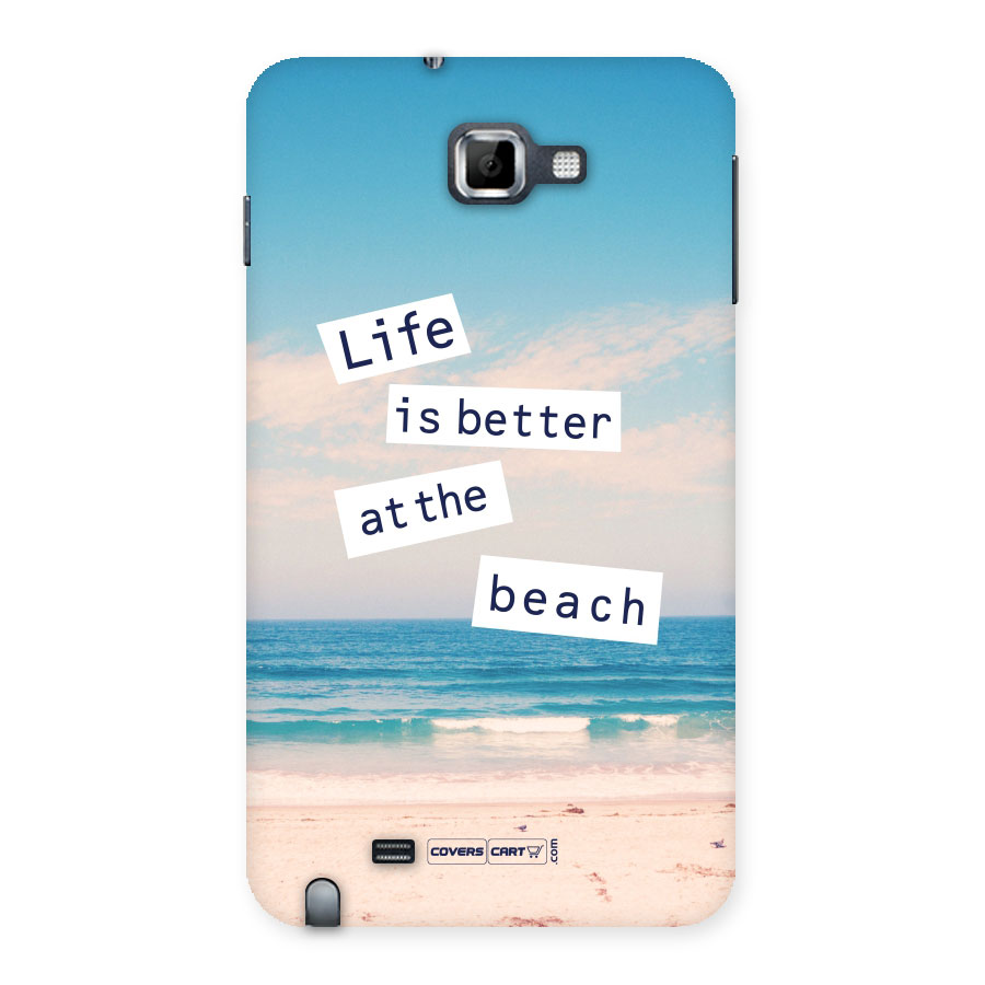 Life is better at the Beach Back Case for Galaxy Note