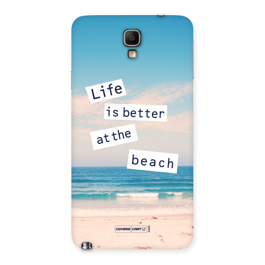Life is better at the Beach Back Case for Galaxy Note 3 Neo