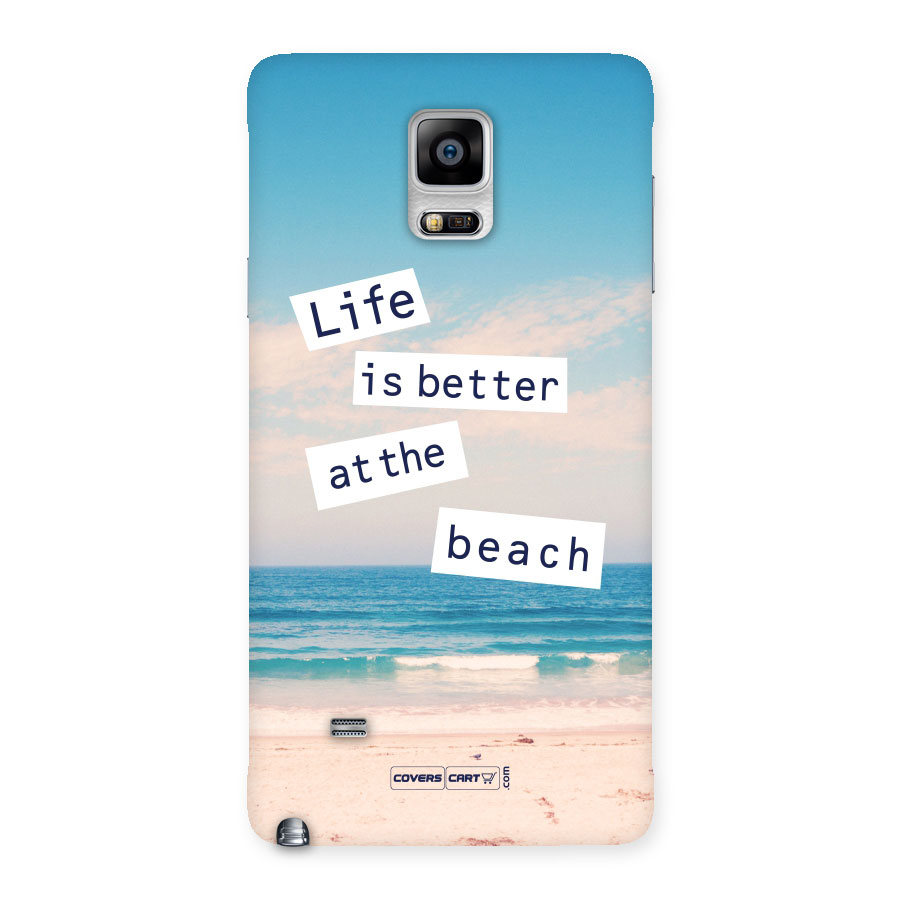 Life is better at the Beach Back Case for Galaxy Note 4