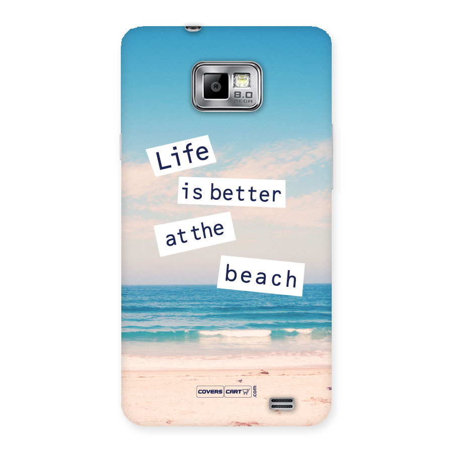 Life is better at the Beach Back Case for Galaxy S2