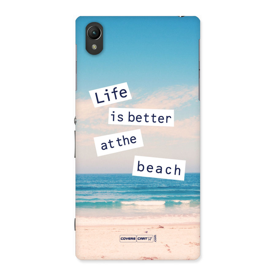 Life is better at the Beach Back Case for Sony Xperia Z1