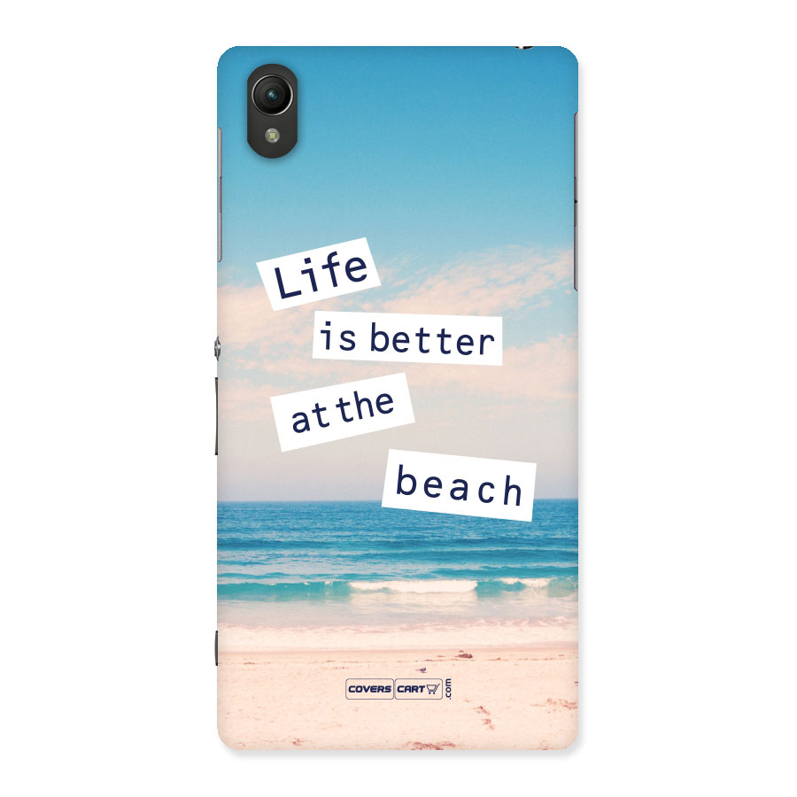 Life is better at the Beach Back Case for Sony Xperia Z2