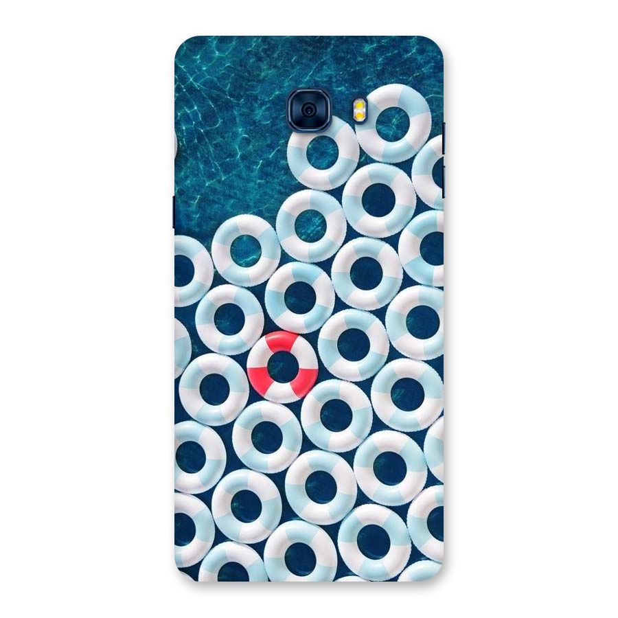 Light Blue Allure Back Case for Galaxy C7 Pro