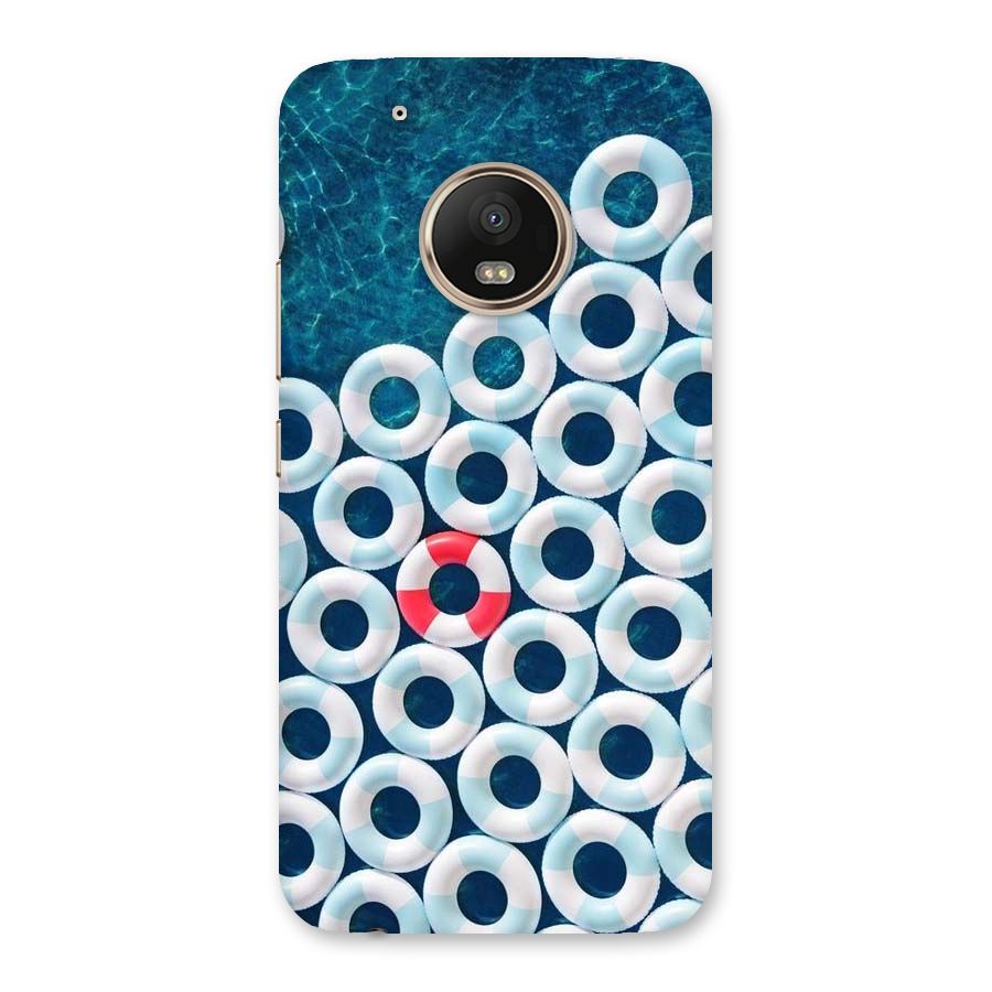 Light Blue Allure Back Case for Moto G5 Plus