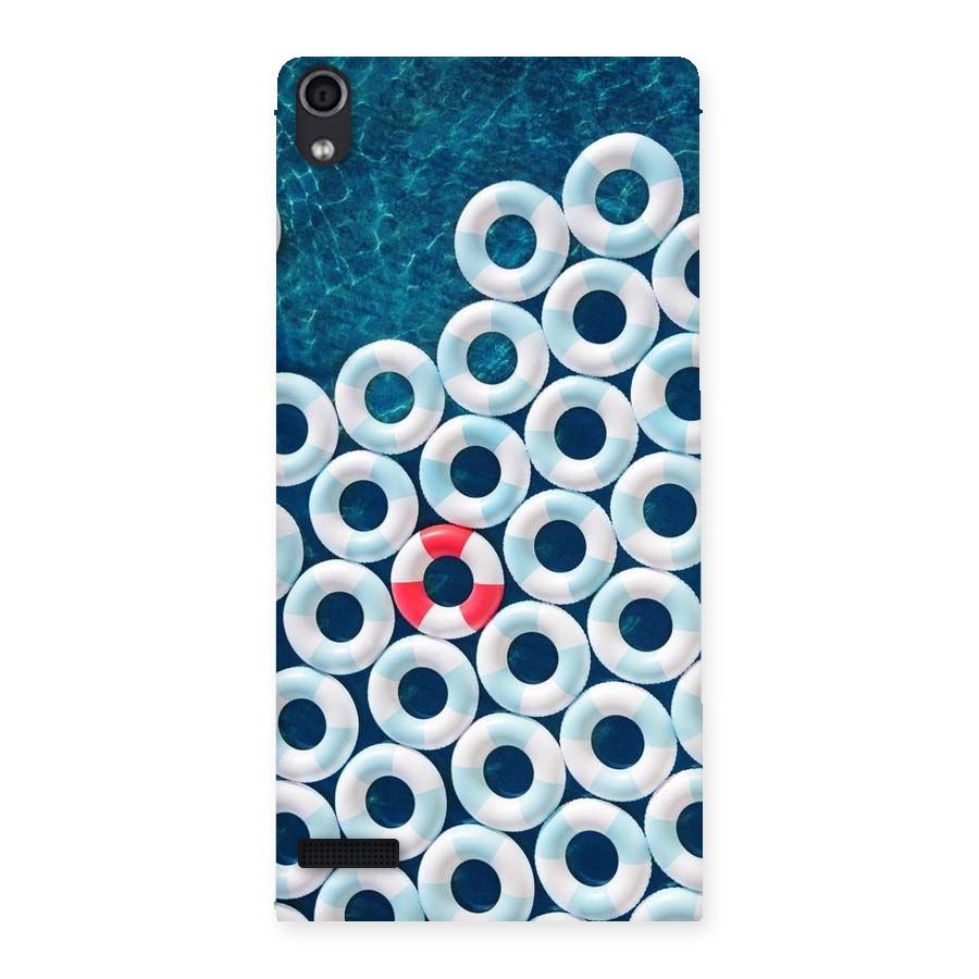 Light Blue Allure Back Case for Ascend P6