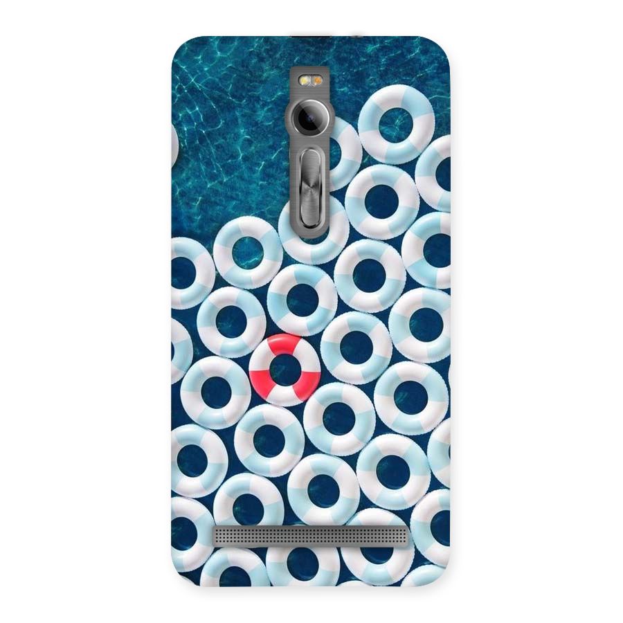 Light Blue Allure Back Case for Asus Zenfone 2