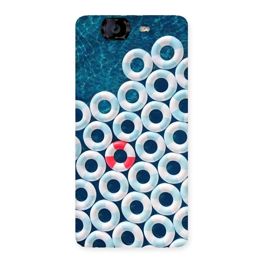 Light Blue Allure Back Case for Canvas Knight A350