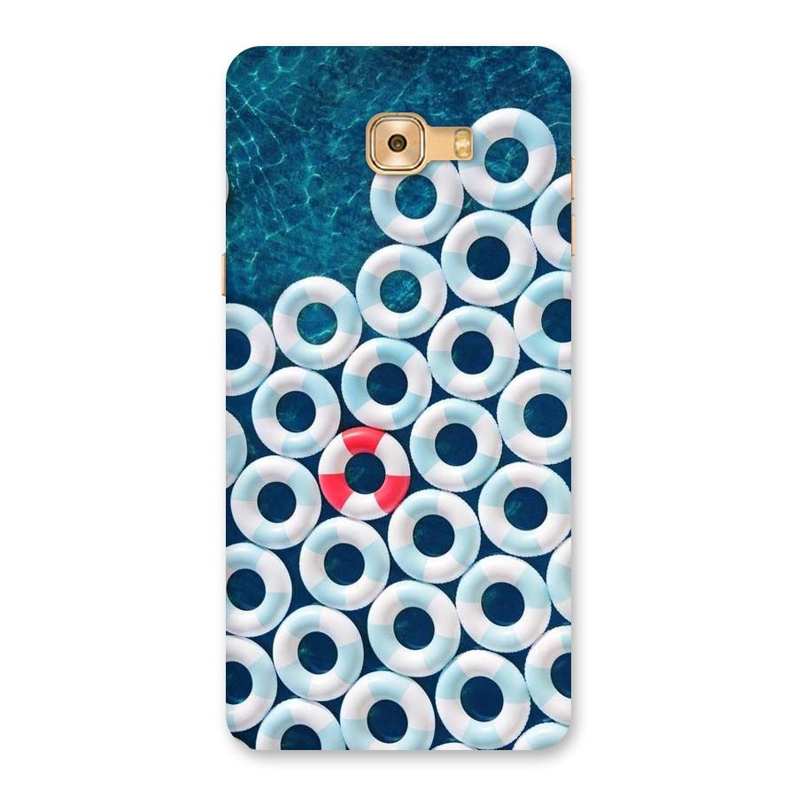 Light Blue Allure Back Case for Galaxy C9 Pro