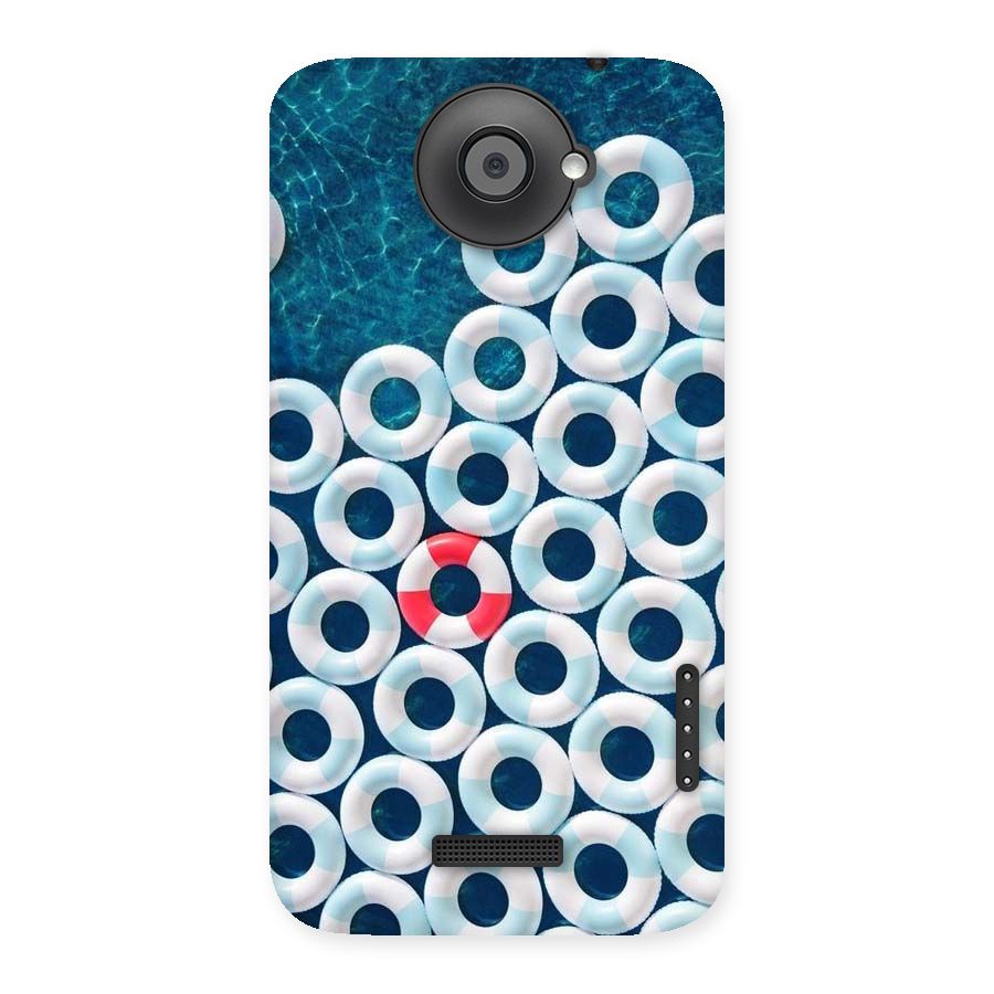 Light Blue Allure Back Case for HTC One X