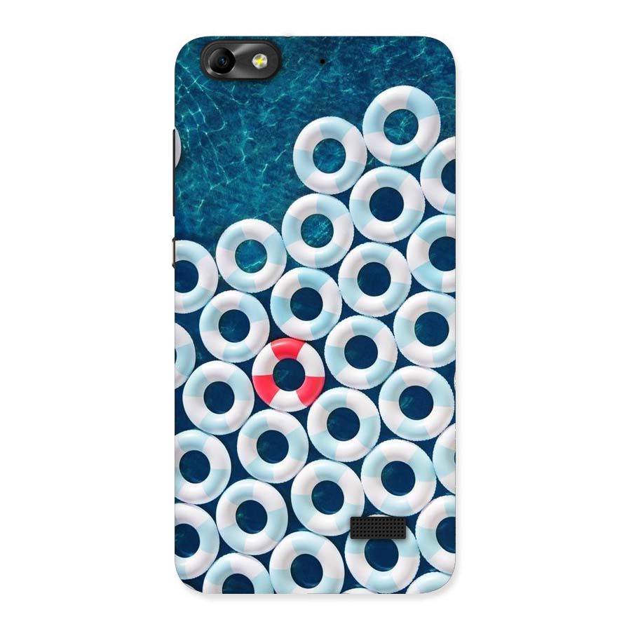 Light Blue Allure Back Case for Honor 4C