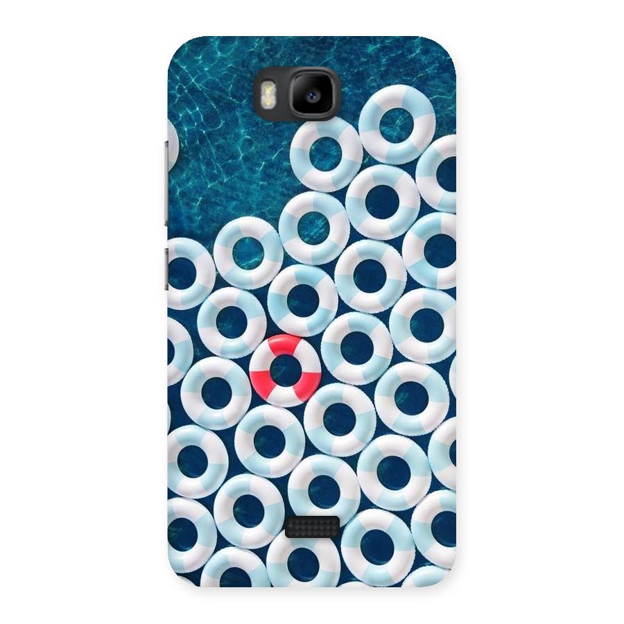 Light Blue Allure Back Case for Honor Bee