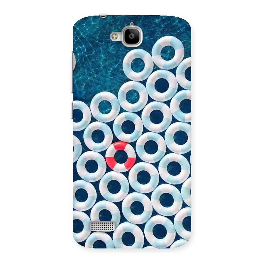 Light Blue Allure Back Case for Honor Holly