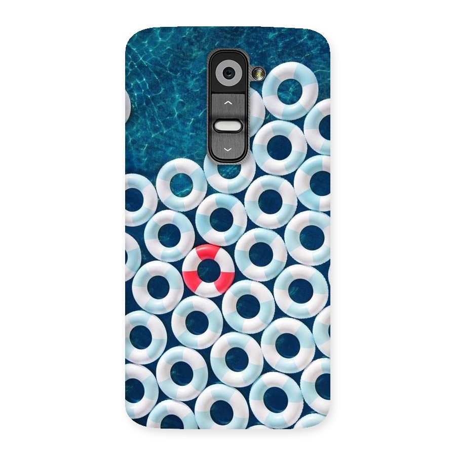 Light Blue Allure Back Case for LG G2