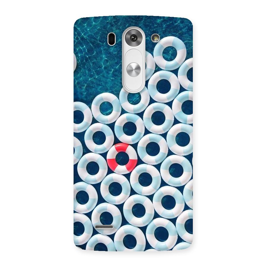 Light Blue Allure Back Case for LG G3 Mini