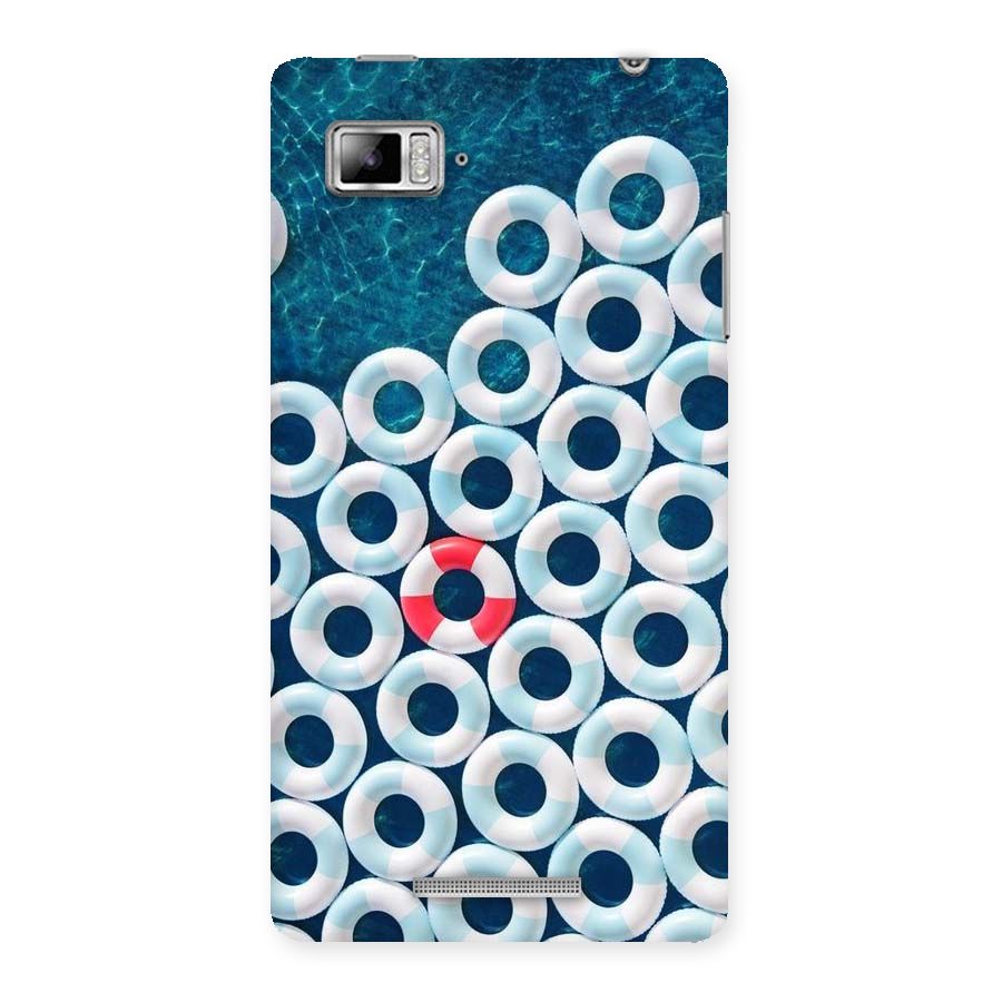 Light Blue Allure Back Case for Lenovo Vibe Z K910