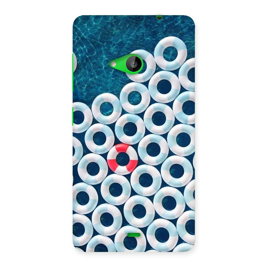 Light Blue Allure Back Case for Lumia 535