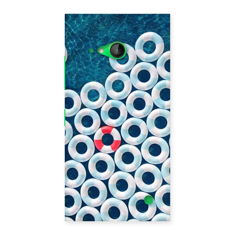 Light Blue Allure Back Case for Lumia 730