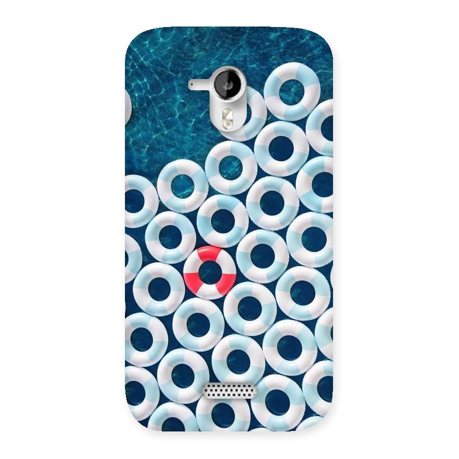 Light Blue Allure Back Case for Micromax Canvas HD A116