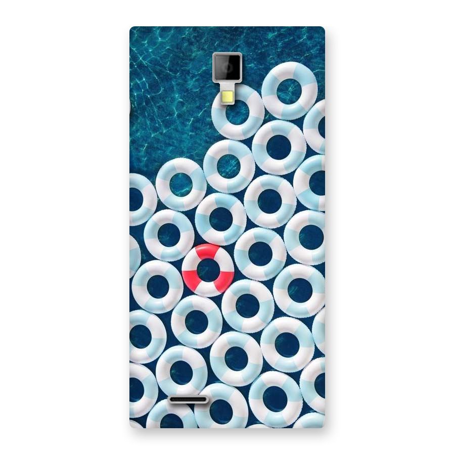 Light Blue Allure Back Case for Micromax Canvas Xpress A99