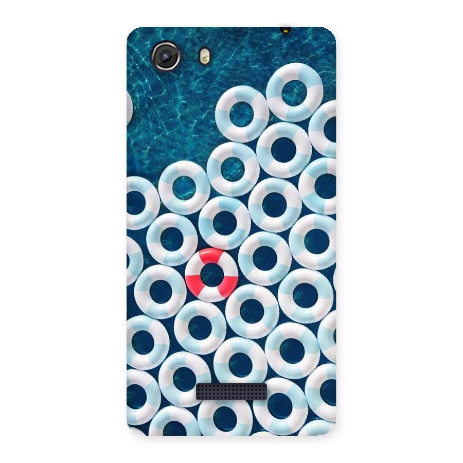 Light Blue Allure Back Case for Micromax Unite 3