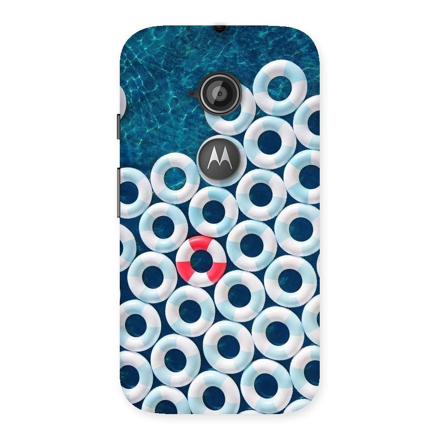 Light Blue Allure Back Case for Moto E 2nd Gen
