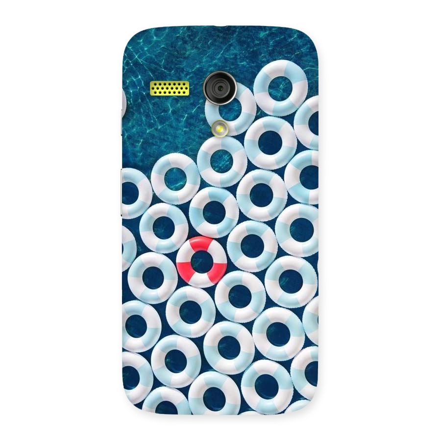 Light Blue Allure Back Case for Moto G