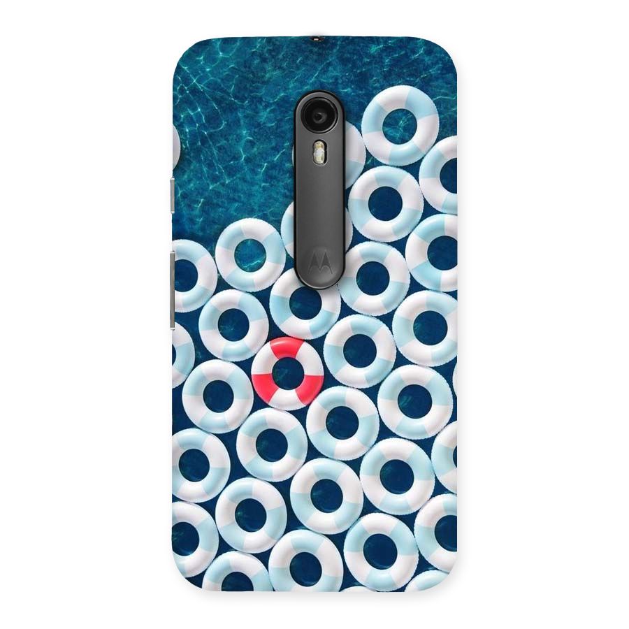 Light Blue Allure Back Case for Moto G3
