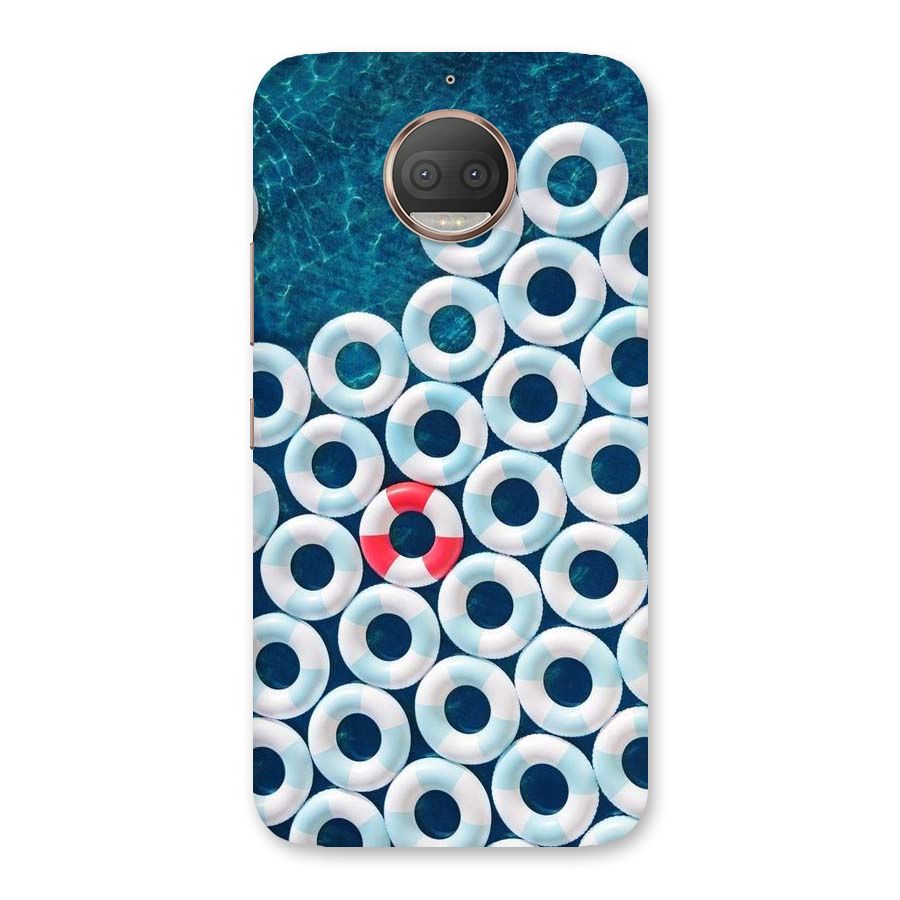 Light Blue Allure Back Case for Moto G5s Plus