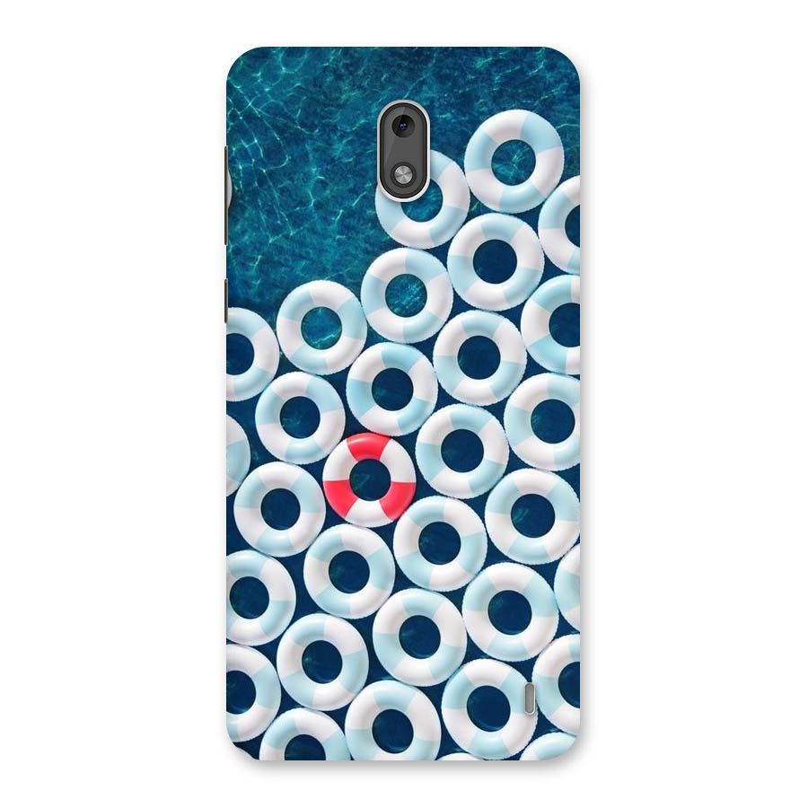 Light Blue Allure Back Case for Nokia 2