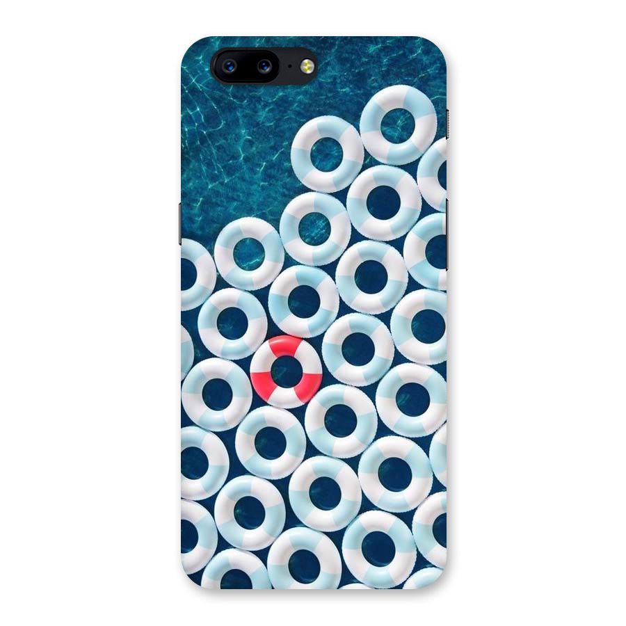 Light Blue Allure Back Case for OnePlus 5
