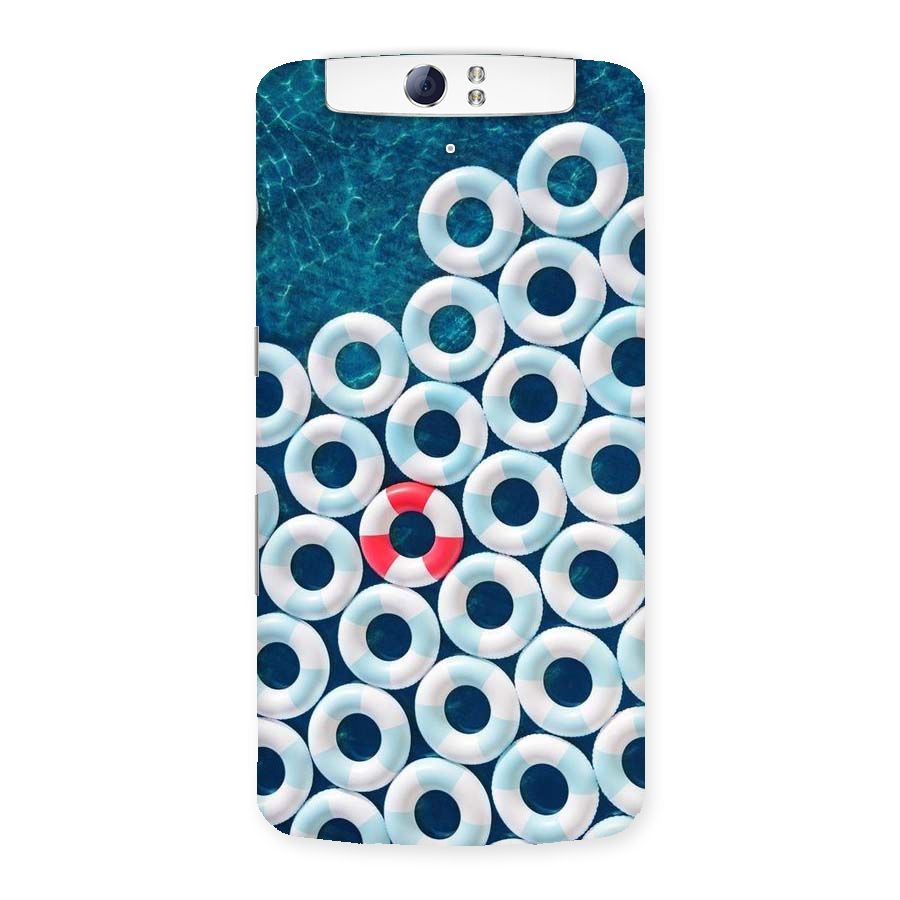 Light Blue Allure Back Case for Oppo N1