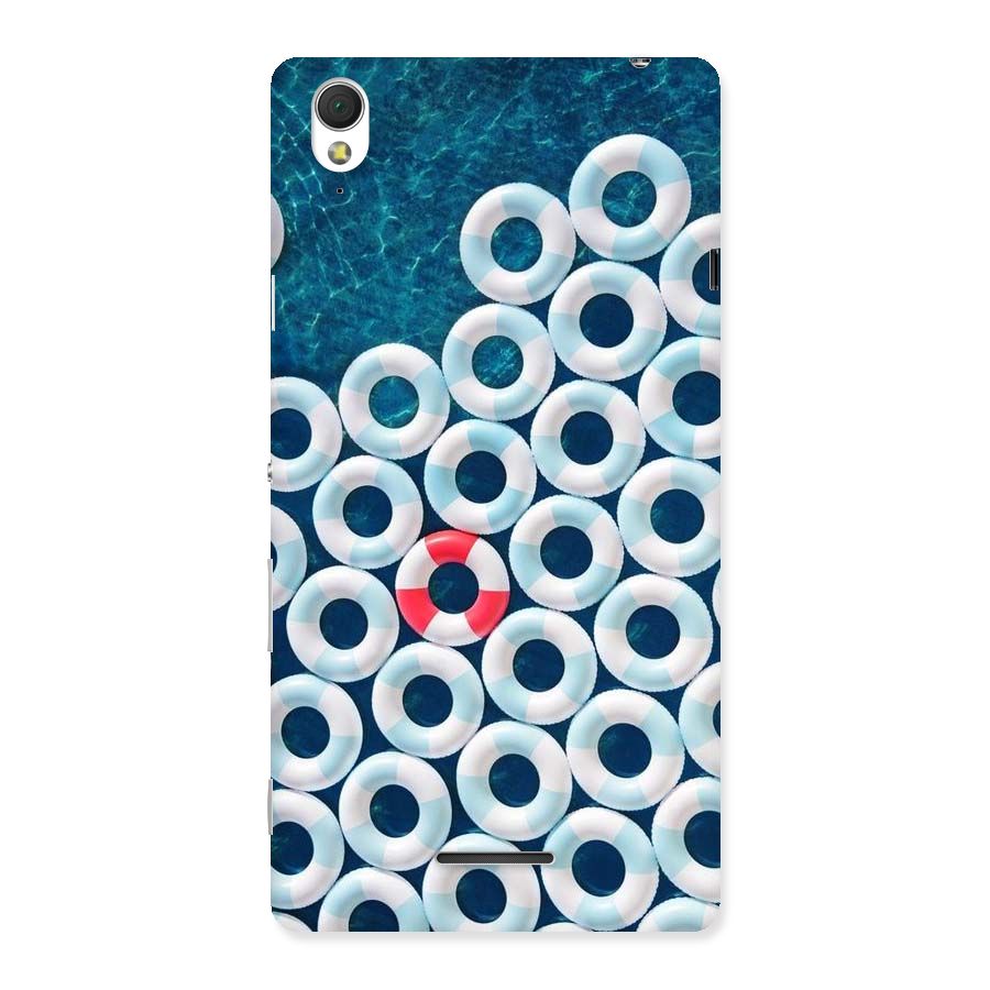 Light Blue Allure Back Case for Sony Xperia T3