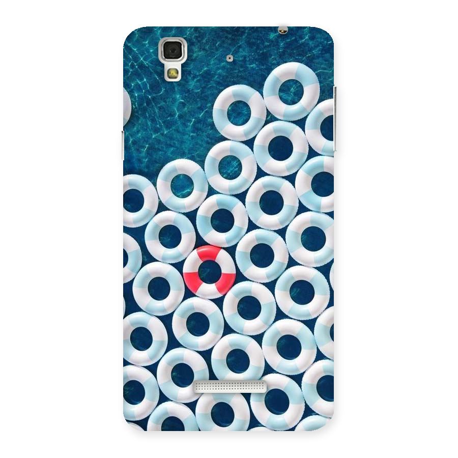 Light Blue Allure Back Case for YU Yureka Plus