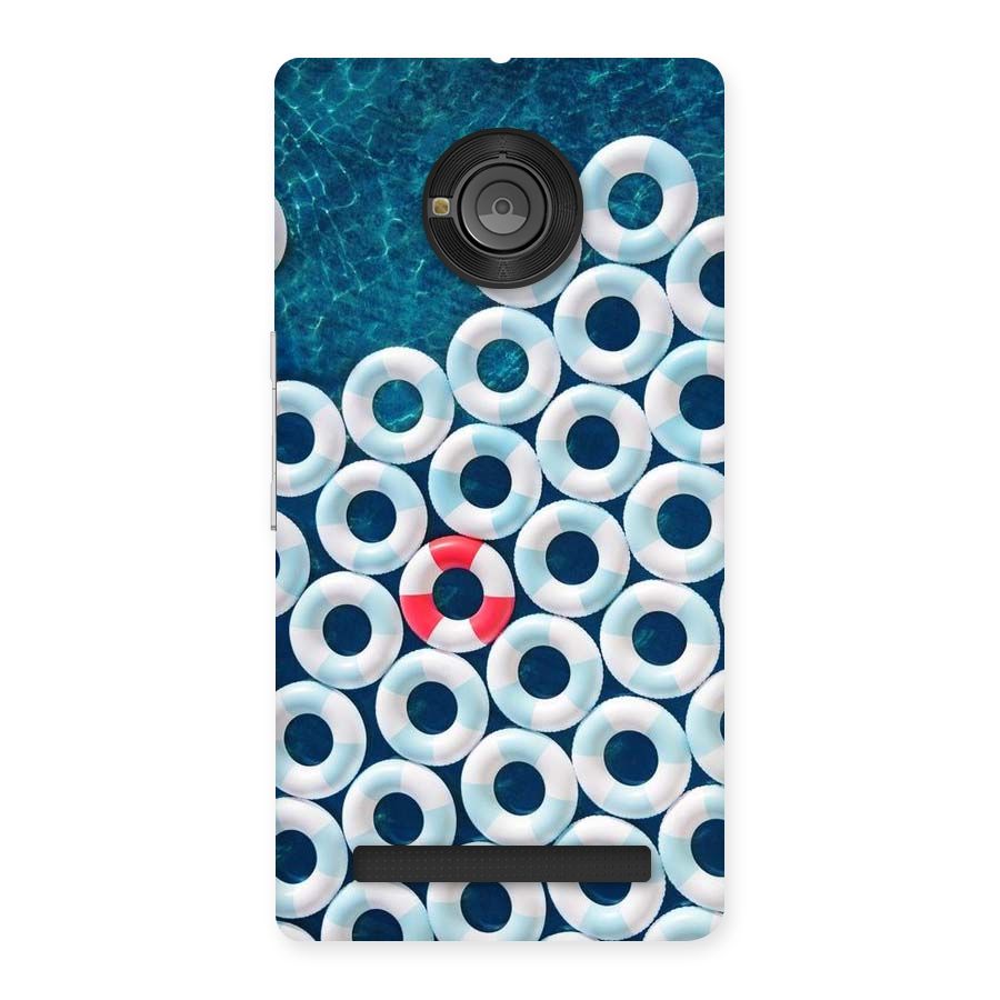 Light Blue Allure Back Case for Yu Yuphoria