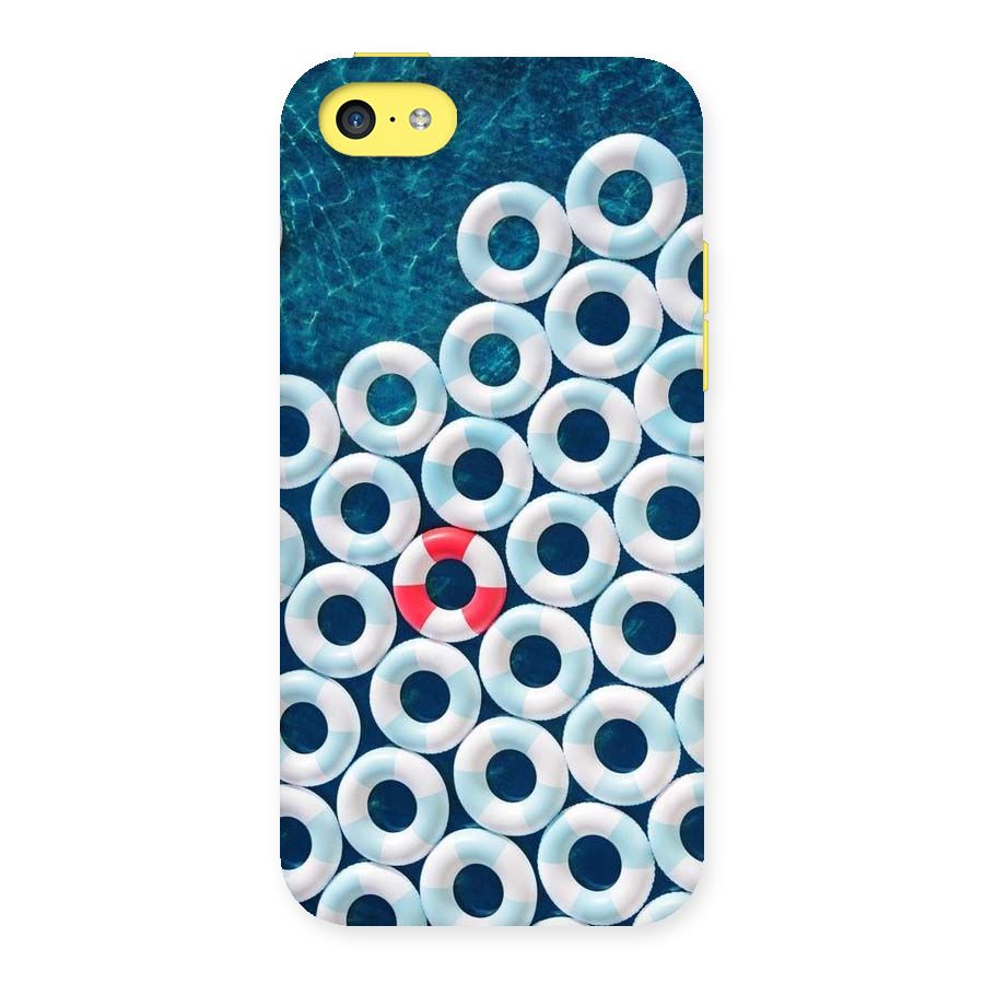 Light Blue Allure Back Case for iPhone 5C