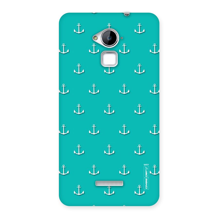 Light Blue Anchor Back Case for Coolpad Note 3