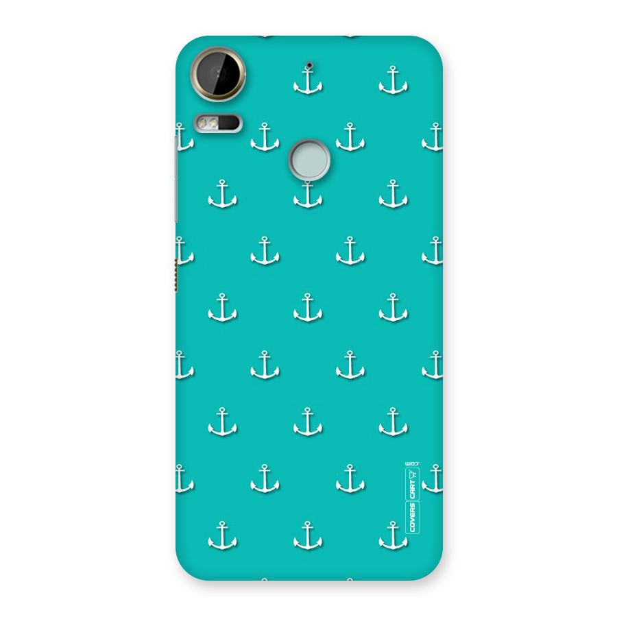 Light Blue Anchor Back Case for Desire 10 Pro
