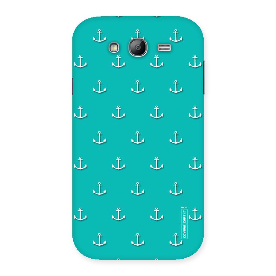 Light Blue Anchor Back Case for Galaxy Grand