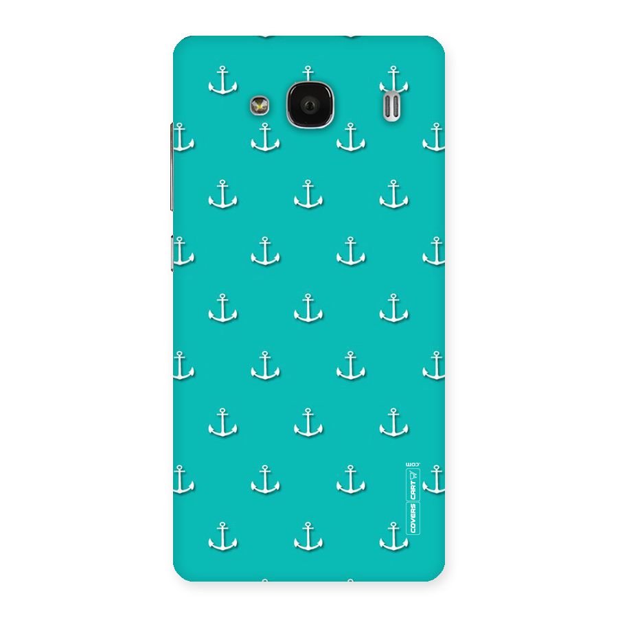 Light Blue Anchor Back Case for Redmi 2