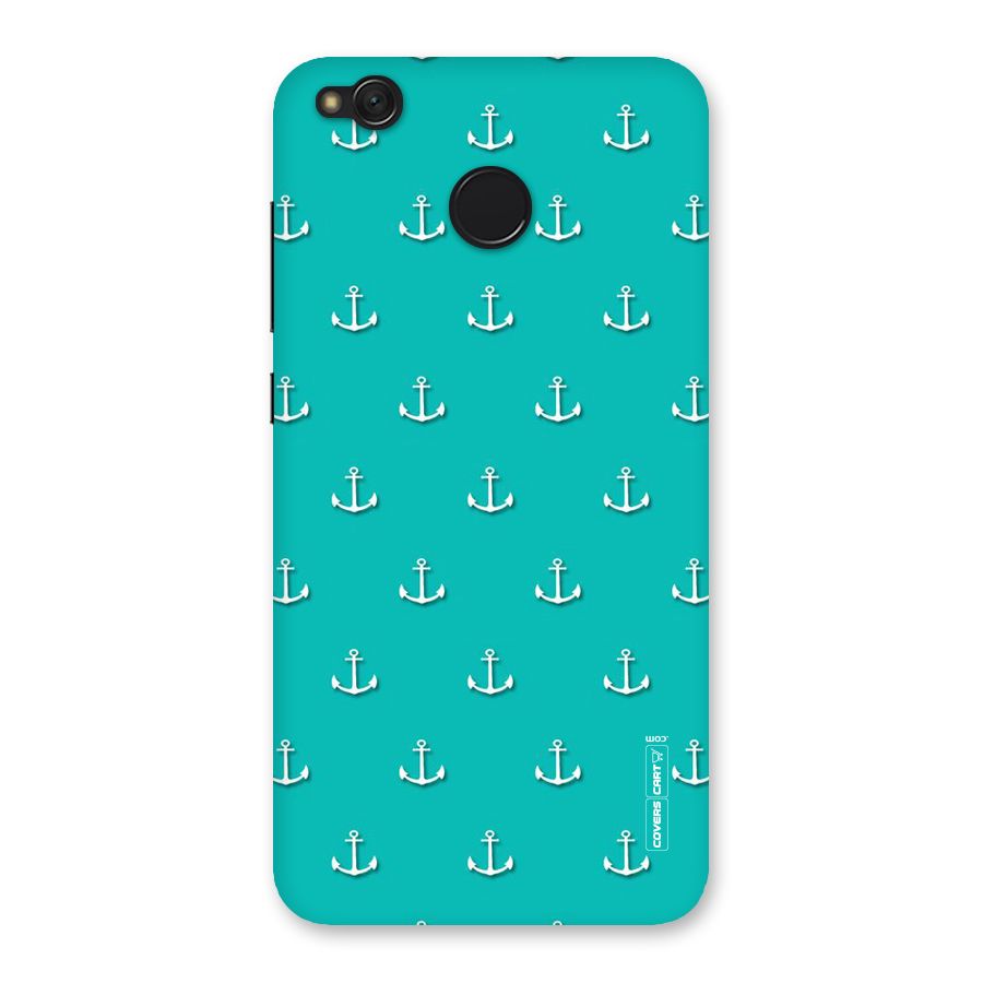 Light Blue Anchor Back Case for Redmi 4