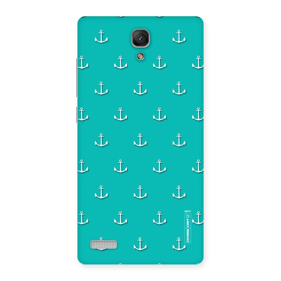 Light Blue Anchor Back Case for Redmi Note