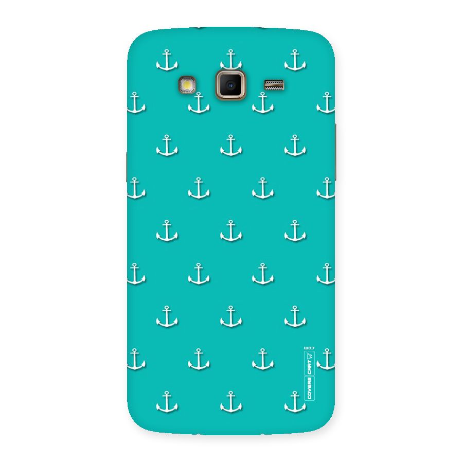 Light Blue Anchor Back Case for Samsung Galaxy Grand 2
