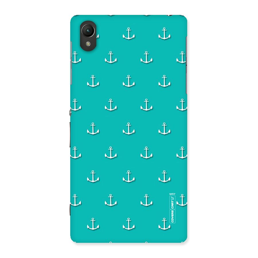 Light Blue Anchor Back Case for Sony Xperia Z2